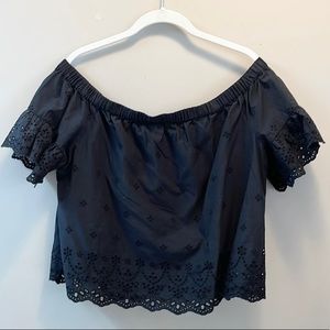 Madewell Eyelet Top